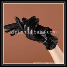 2012 neu gestaltete Handgelenklänge Lederhandschuhe